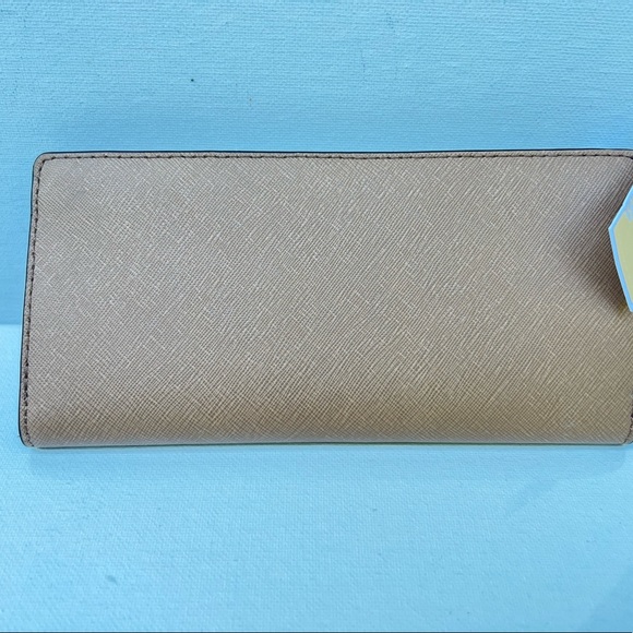 Michael Kors Jet Set Travel Card Case Wallet Khaki - Picture 8 of 11